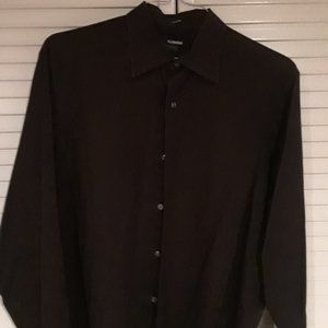 Claiborne Pima Cotton Casual Button Down Shirt